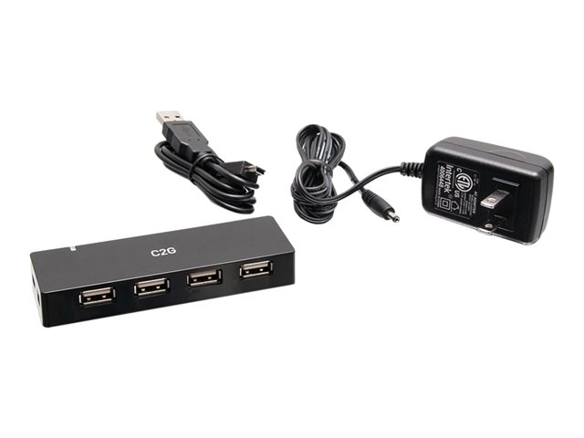 C2G 4-Port USB-A Hub with 5V 2A Power Supply - rozbočovač - 4 porty – foto 5