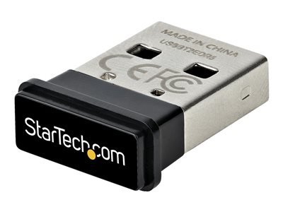 StarTech.com USB Bluetooth 5.0 Adapter, USB Bluetooth Dongle Receiver for PC/Computer/Laptop/Keyboard/Mouse/Headsets, Range 33ft/10m, EDR (USBA-BLUETOOTH-V5-C2)