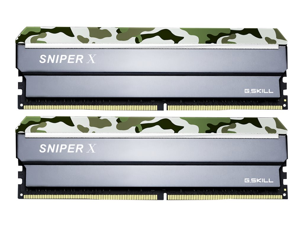 G.SKILL Sniper X Pamięć DDR4 32GB 2x16GB 3000MHz CL16 XMP2 1.35V Classic Camo