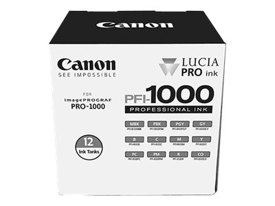 Canon PFI-1000 - 12-pack