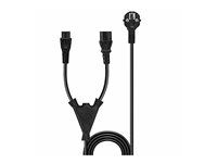 LINDY Power Y-Cable 2m