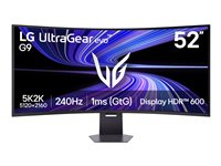 LG UltraGear evo 52G930B-B - G9 Series - LED monitor - curved - 52" - HDR