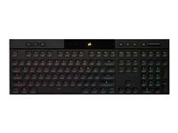 CORSAIR Gaming K100 AIR RGB Tastatur Optisk mekanisk RGB Trådløs Tysk