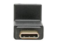 Eaton Tripp Lite Series USB C to USB Type C Adapter Converter Right Angle M/F 10Gbps 3A - USB-C adapter - USB-C to USB-C
