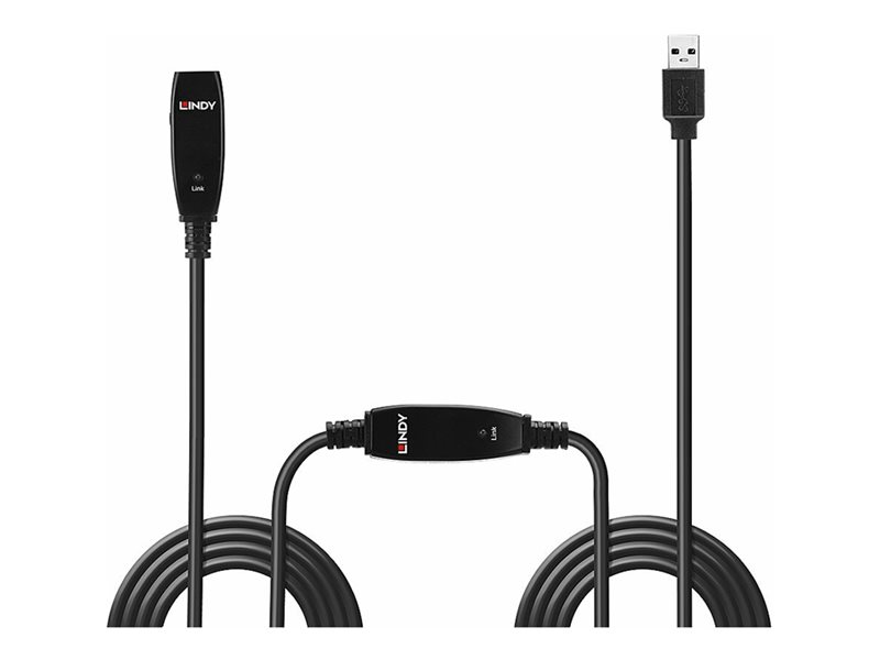 LINDY 15m USB 3.0 Active Extension Slim