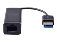 Dell - Network adapter - USB 3.0 - Gigabit Ethernet x 1 - for Inspiron 7306 2-in-1; Latitude 9420; Vostro 15 7510, 53XX, 7500