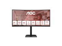 AOC CU34E4CV - LED monitor - curved - 34" - HDR