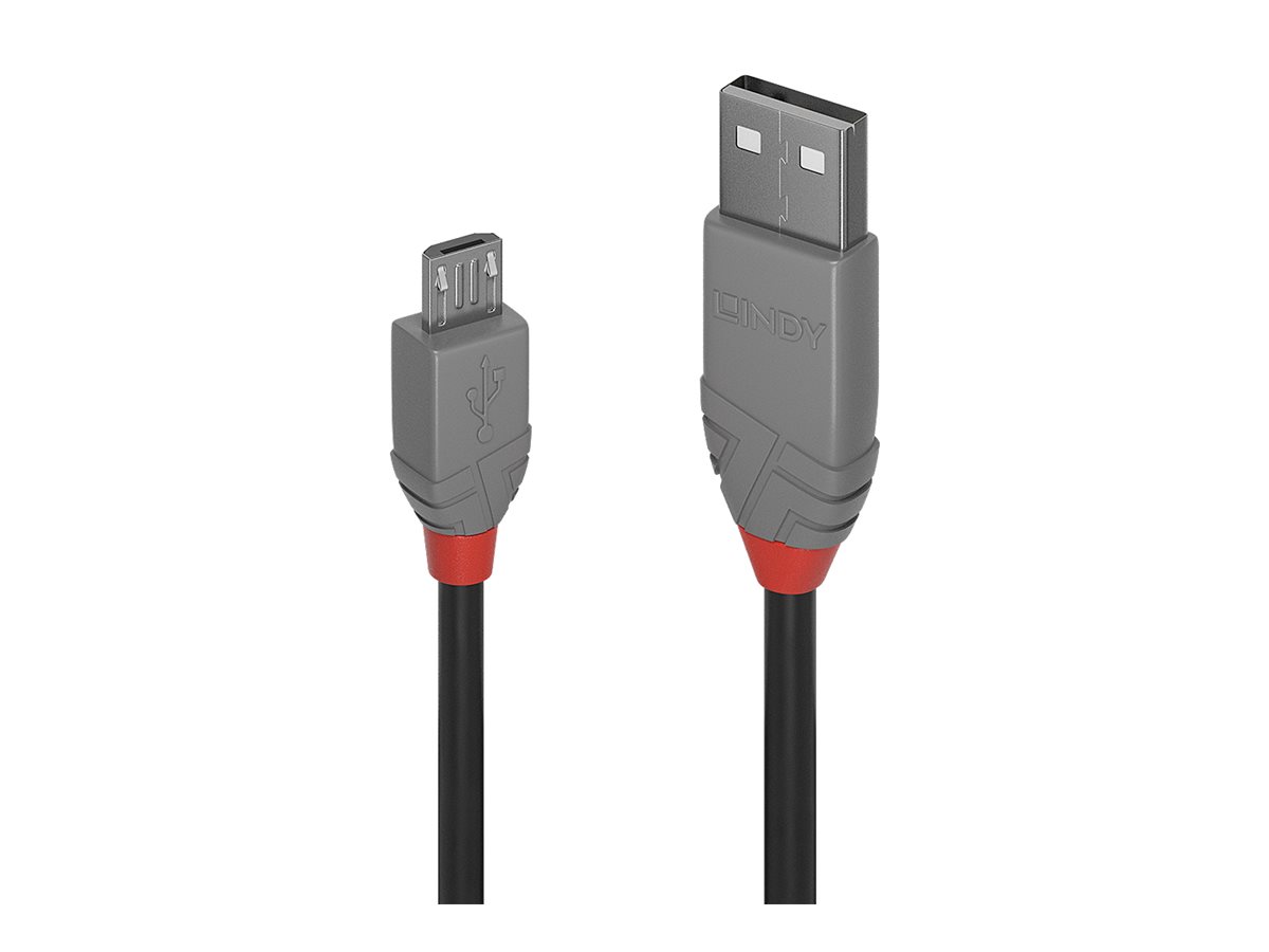 C ble USB 2.0 type A vers Micro-B, Anthra Line, 2m