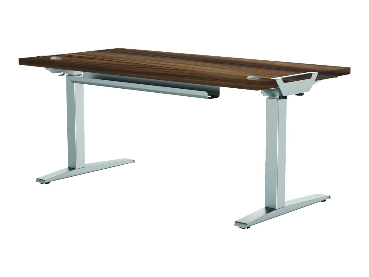 FELLOWES LEVADO PLATEAU SEUL NOYER 140CM