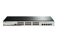 D-Link SmartPro DGS-1510-28X - switch - 28 ports - Managed - rack-mountable