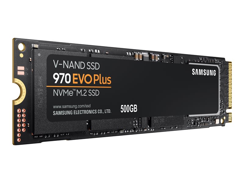 Samsung 970 EVO Plus MZ-V75S500BW - SSD - 500 Go - PCIe 3.0 x4 (NVMe)  (MZ-V7S500BW)
