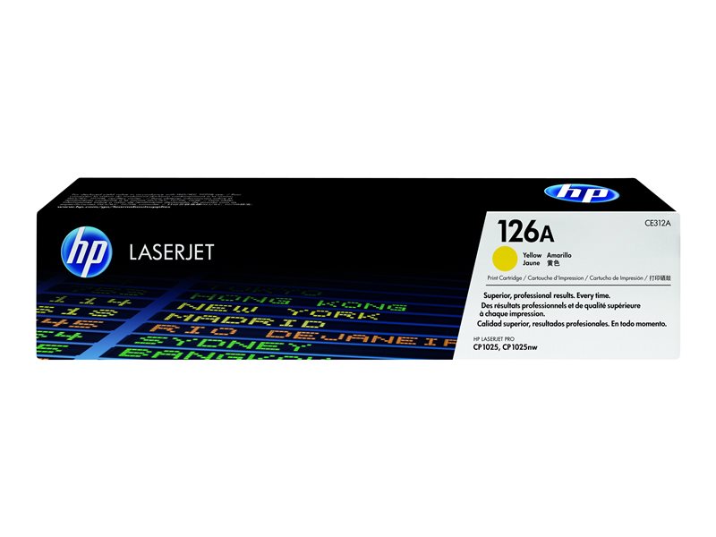 HP 126A Yellow LaserJet Print c