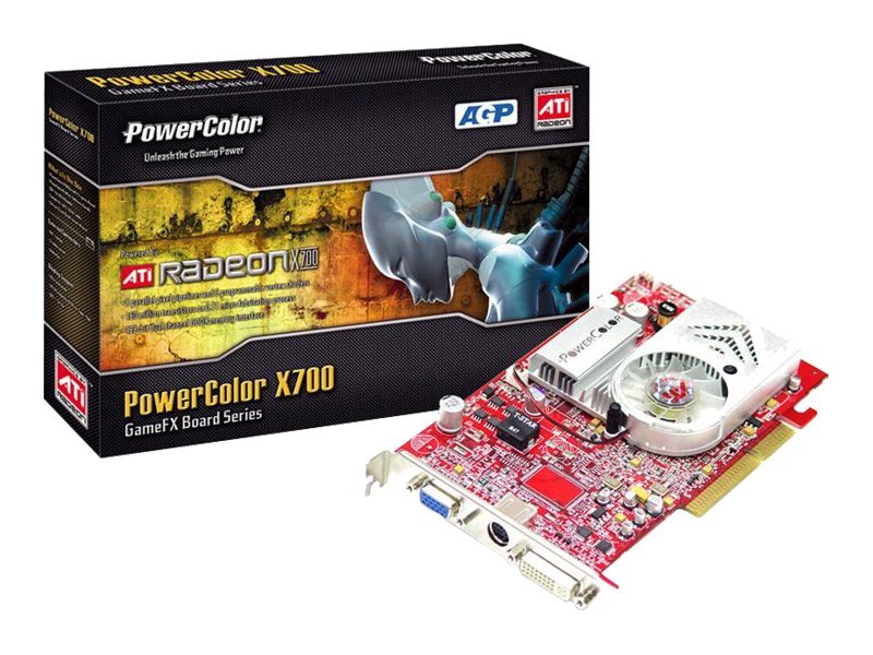 PowerColor X700 (AGP Pro 8x) - pictures, photos and images