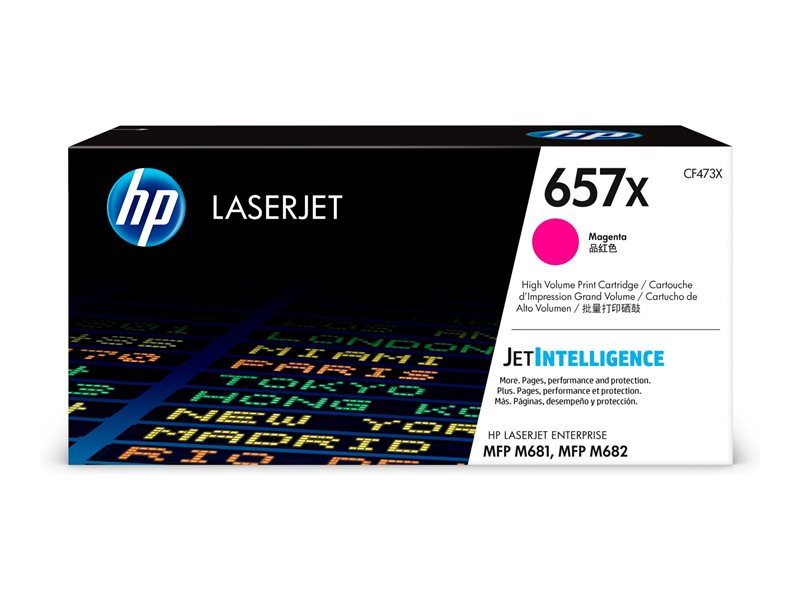 HP 657X LJ Toner Cartouche Magenta HY