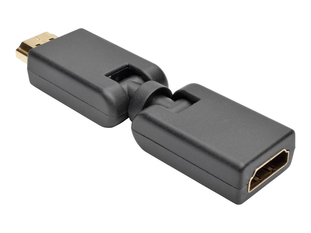 Tripp Lite HDMI Male to Female Swivel Adapter Up / Down Angled Connector M/F