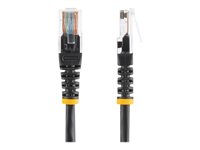 Startech 15m Black Cat5e / Cat 5 Molded Patch Cable - patch cable - 15 m - black