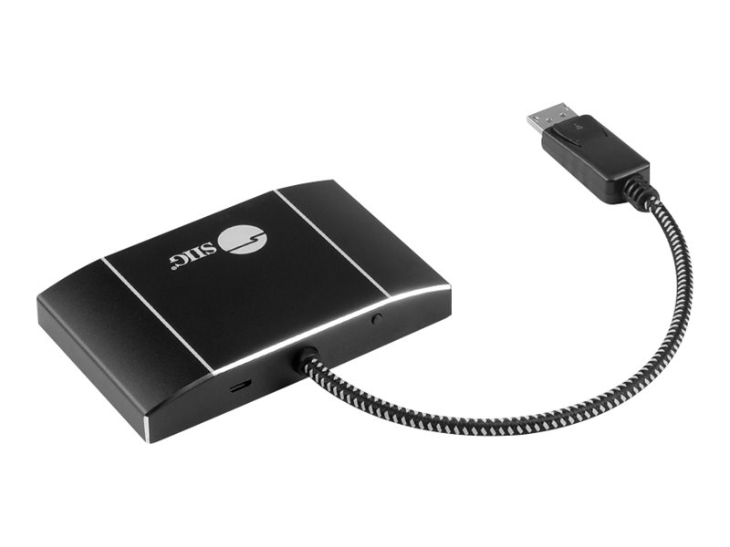 SIIG 8K 1x3 DisplayPort 1.4 to DisplayPort MST Hub Splitter