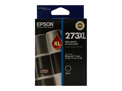 Epson 273XL XL black original ink Product shot Front 79200