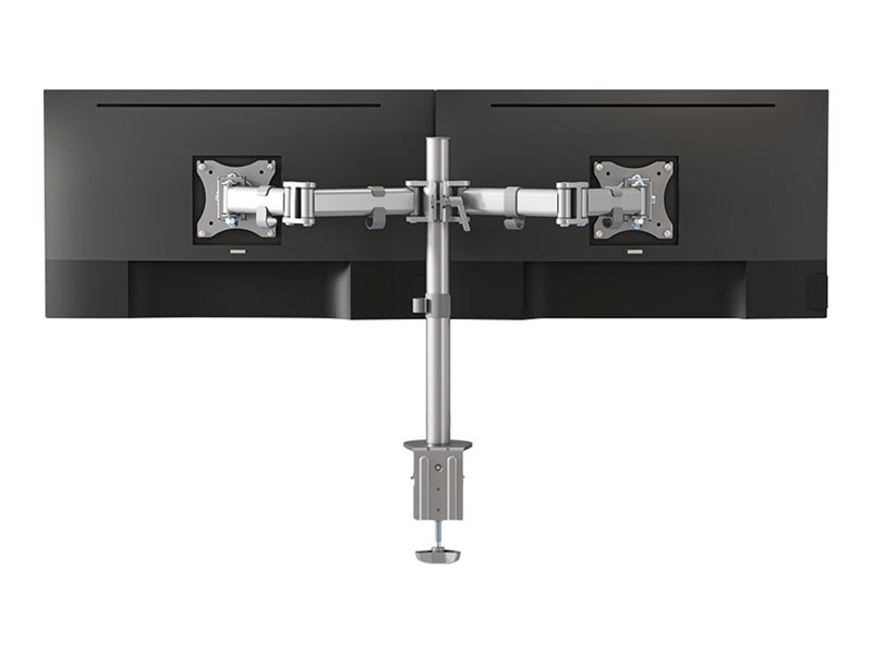 NEOMOUNTS Flat Desk Mount 2 screens Silv