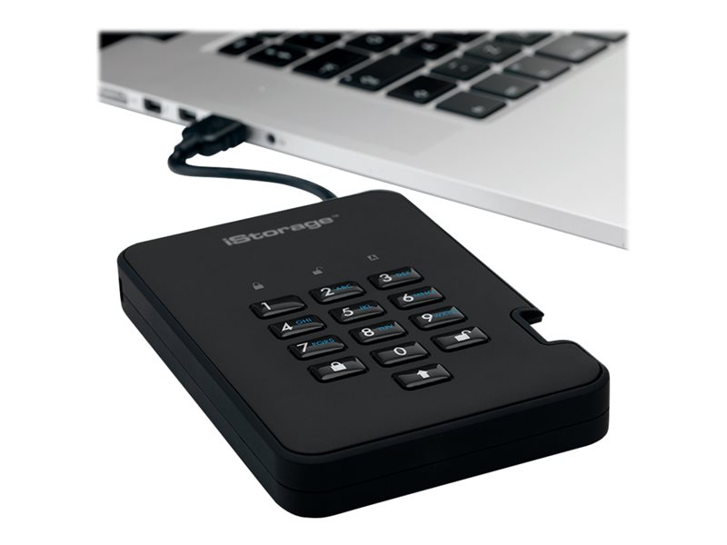 iStorage diskAshur - SSD - 1 To - USB 3.1 - Conformit TAA