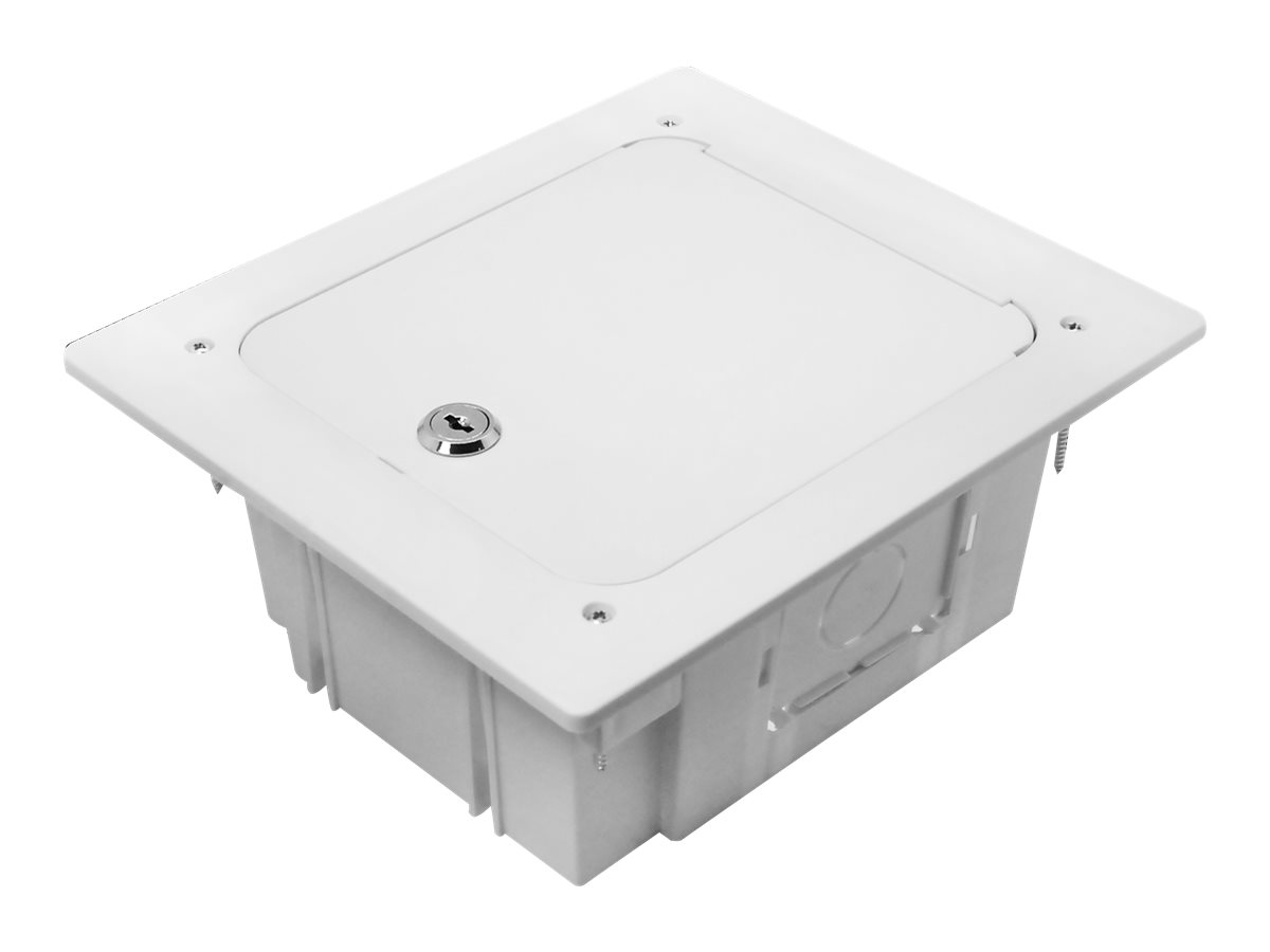 Dynamix Recessed Entertainment Box AVB300 outlet Product shot Right-angle 79850