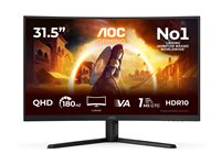 AOC Gaming CQ32G4VE - G4 Series - LED monitor - curved - QHD - 32" - HDR