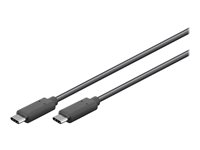 goobay USB 3.1 Gen 1 USB Type-C kabel 3m Sort