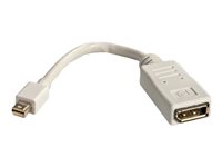 MicroConnect Adapter DisplayPort hun -> Mini DisplayPort han 15 cm Hvid