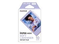 Fujifilm Instax Mini Soft Lavender Farvefilm til umiddelbar billedfremstilling (instant film) ISO 800