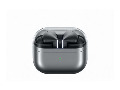 8806095661551 - SAMSUNG wireless In-Ear-Kopfhörer Galaxy Buds3 Pro SM-R630 Kopfhörer Doppel Verstärker 24 bit Hi-Fi-Sound IP57 silberfarben (silber)