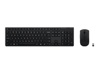 Lenovo Professional - Ensemble clavier et souris - sans fil - 2.4 GHz, Bluetooth 