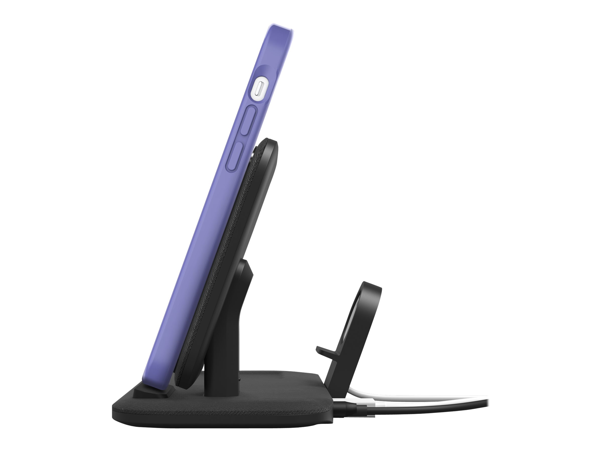 mophie Stand Plus wireless charging pad / charging stand USB 15 Usage / lifestyle Top 72510