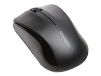3-Button Wireless Mouse. The comfortable contoured shape feels great in either hand. Plug and Play. Clickable scroll wheel. Contoured ambidextrous design.
