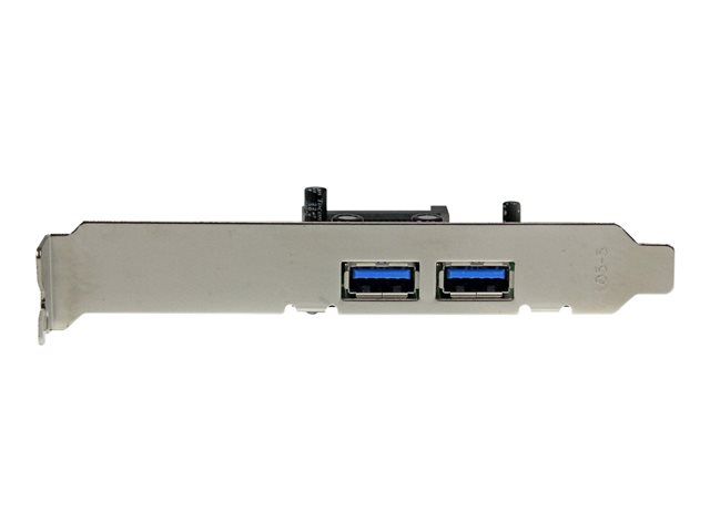 Startech Carte Contrôleur PCI Express (PCIe) vers 2 ports USB 3.0 avec UASP