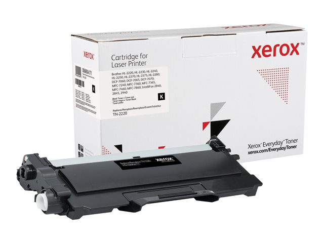 Image of Everyday - black - compatible - toner cartridge (alternative for: Brother TN2220)
