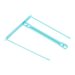 FELLOWES Biding Clip Sky Blue Pack Of 20