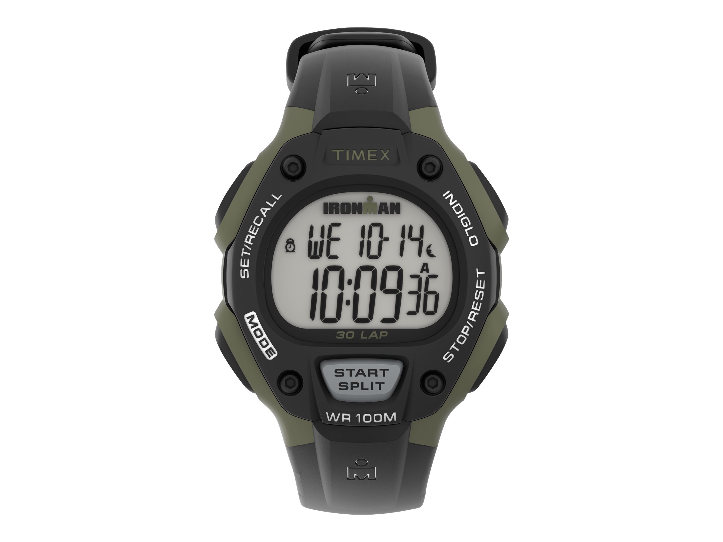 Timex Men's Digital Sport Watch - Black/Green - TW5M44500GP