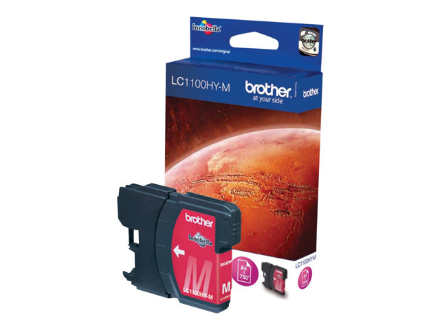 Brother LC1100HYM -  rendement lev - magenta - original - cartouche d\'encre