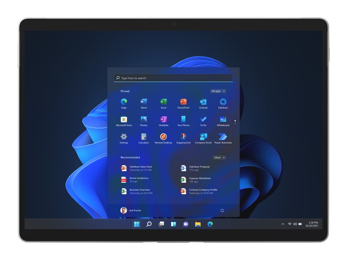 Microsoft Surface Pro 8 - Fiche technique 