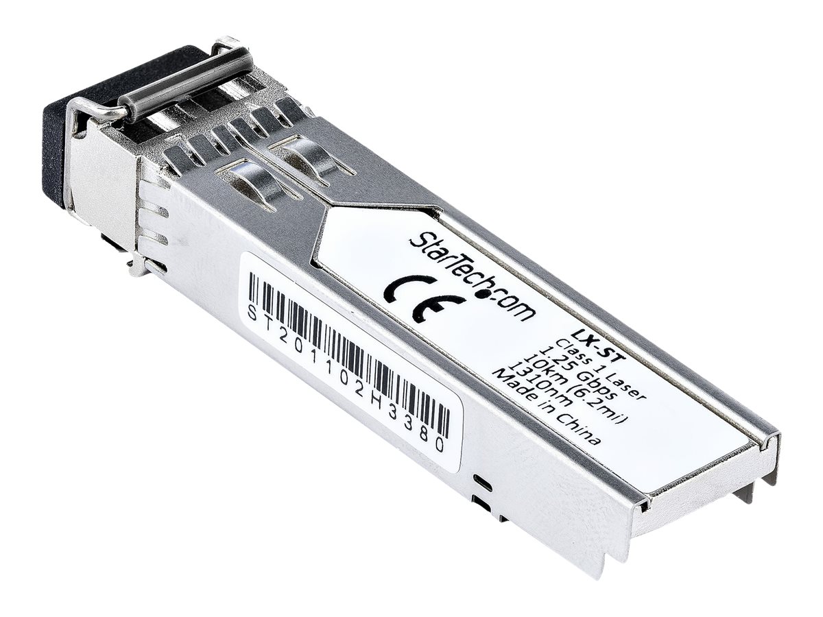 Startech Arista Networks SFP-1G-LX Compatible SFP Module, 1000BASE-LX, 1GbE Single Mode (SMF) Fiber SMF Optic Transceiver, 1GE Gigabit Ethernet SFP, LC Connector, 10km, 1310nm, DDM