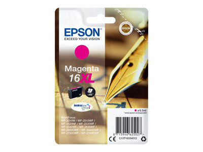 EPSON Tinte Singlepack Magenta 16XL - C13T16334012