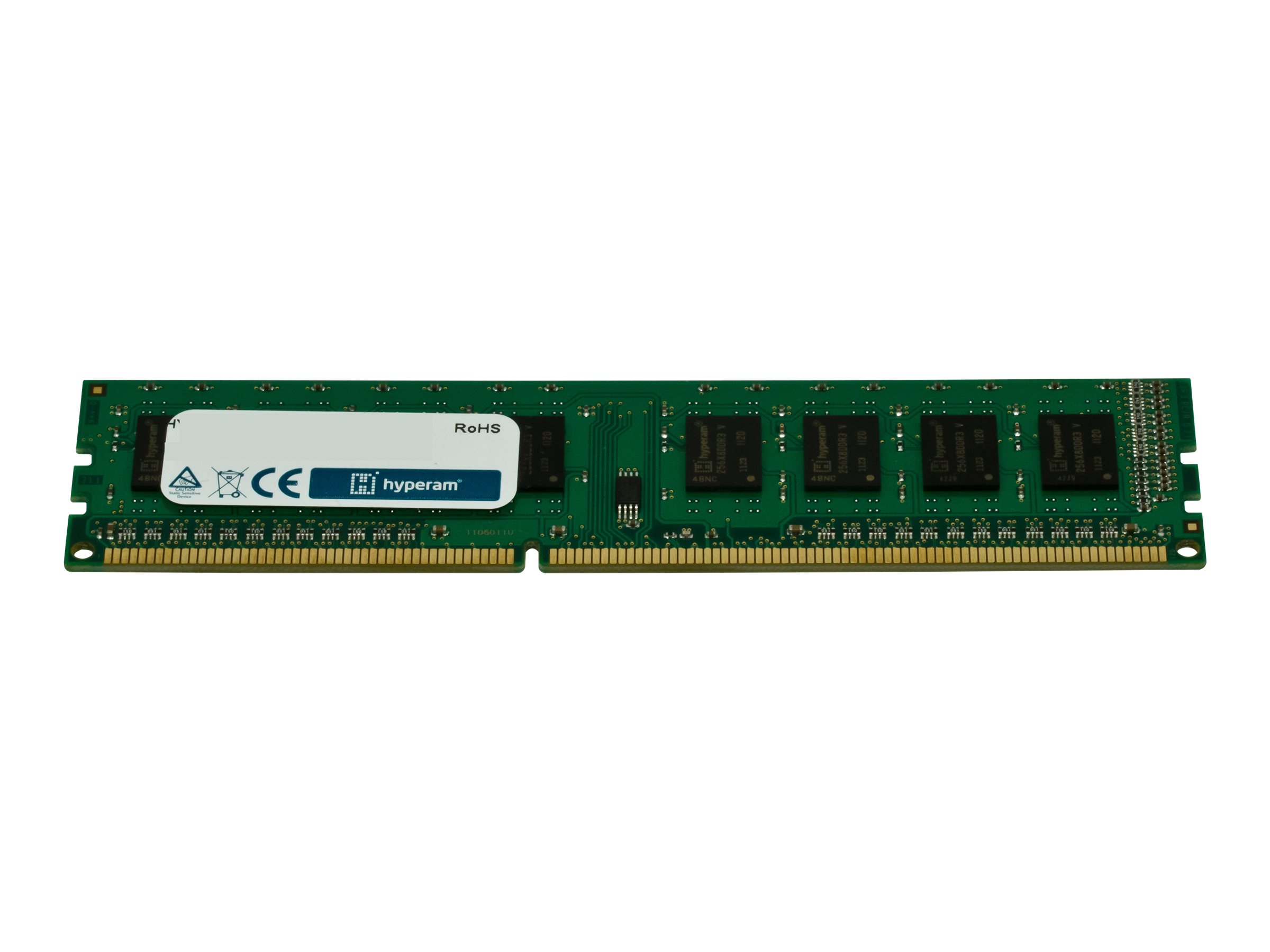 An image of Hyperam - DDR3 - module - 4 GB - DIMM 240-pin - 1600 MHz / PC3-12800 - unbuffered