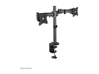 NEOMOUNTS Flat Desk Mount 2 screens Blk