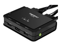TRENDnet TK-216i KVM / audio / USB switch Desktop