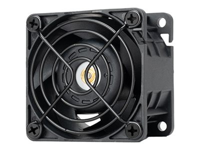 SilverStone FHS 60X case fan high-efficiency industrial-grade with 38 mm Product shot Right-angle 79250