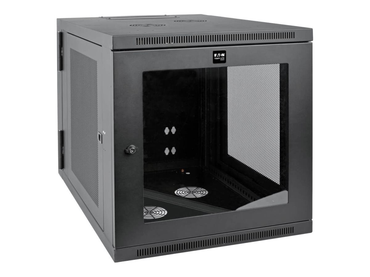 Tripp Lite 12U Wall Mount Rack Enclosure Hinged 33" Depth w Acrylic Window