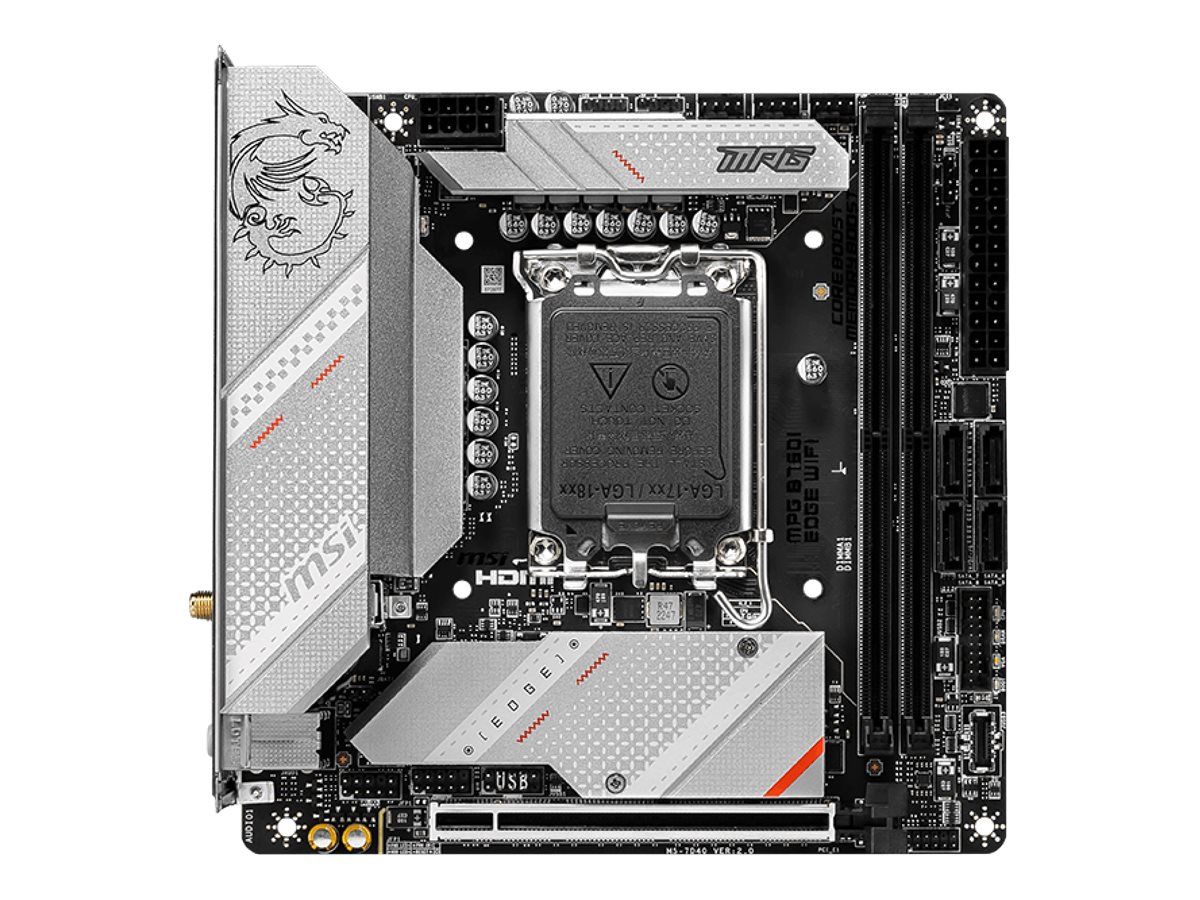 MSI MPG B760I EDGE WIFI - základní deska - mini ITX - zásuvka LGA1700 - B760