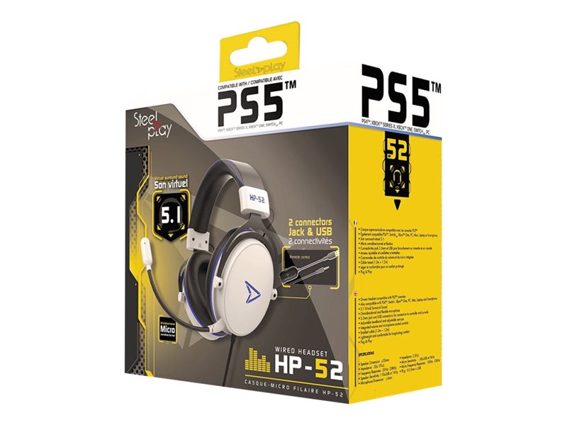 LEXIP X STEELPLAY Wired Headset 5.1