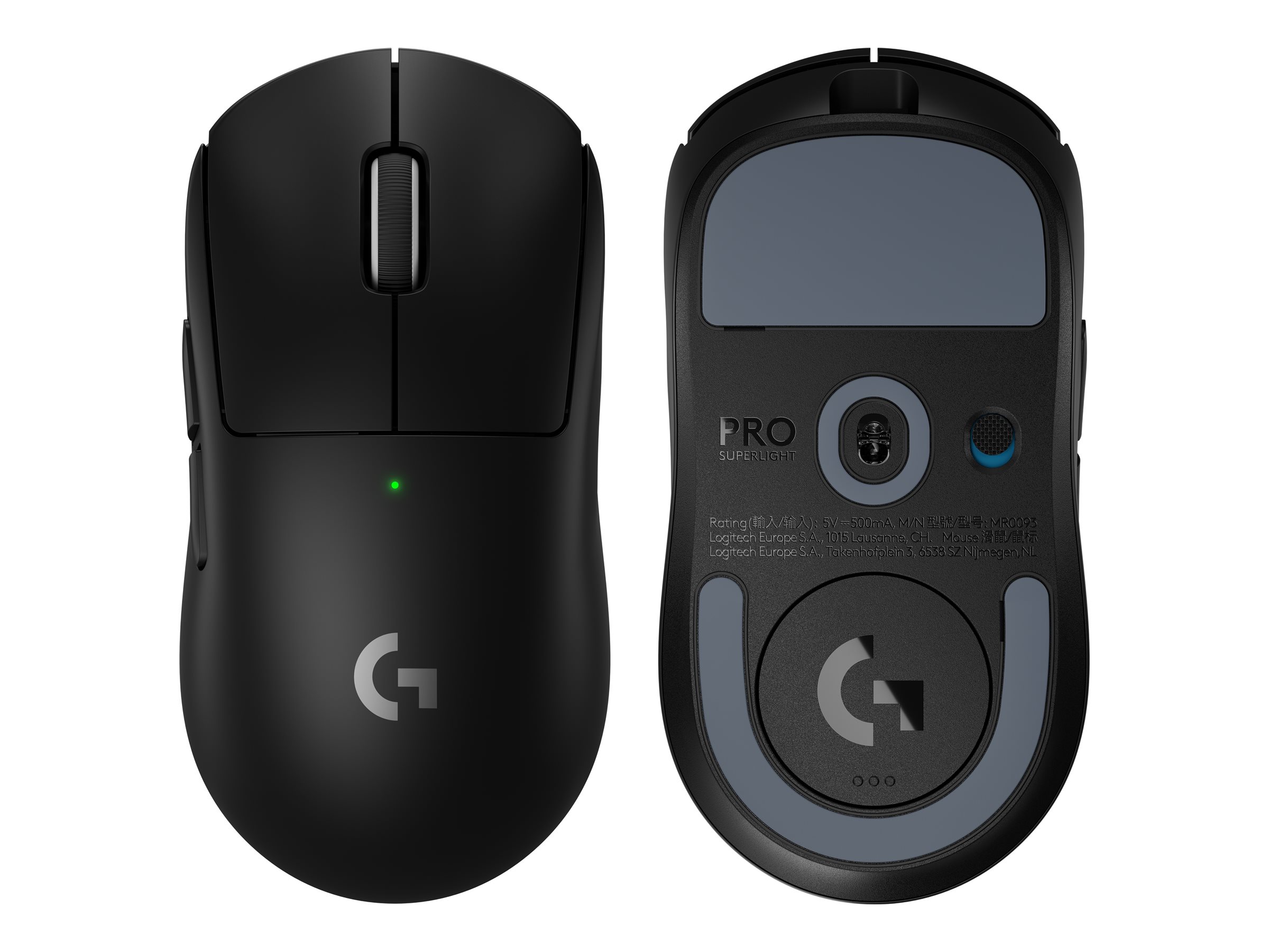 Logitech G PRO X SUPERLIGHT 2 Wireless Gaming Mouse - Black - 910-006628