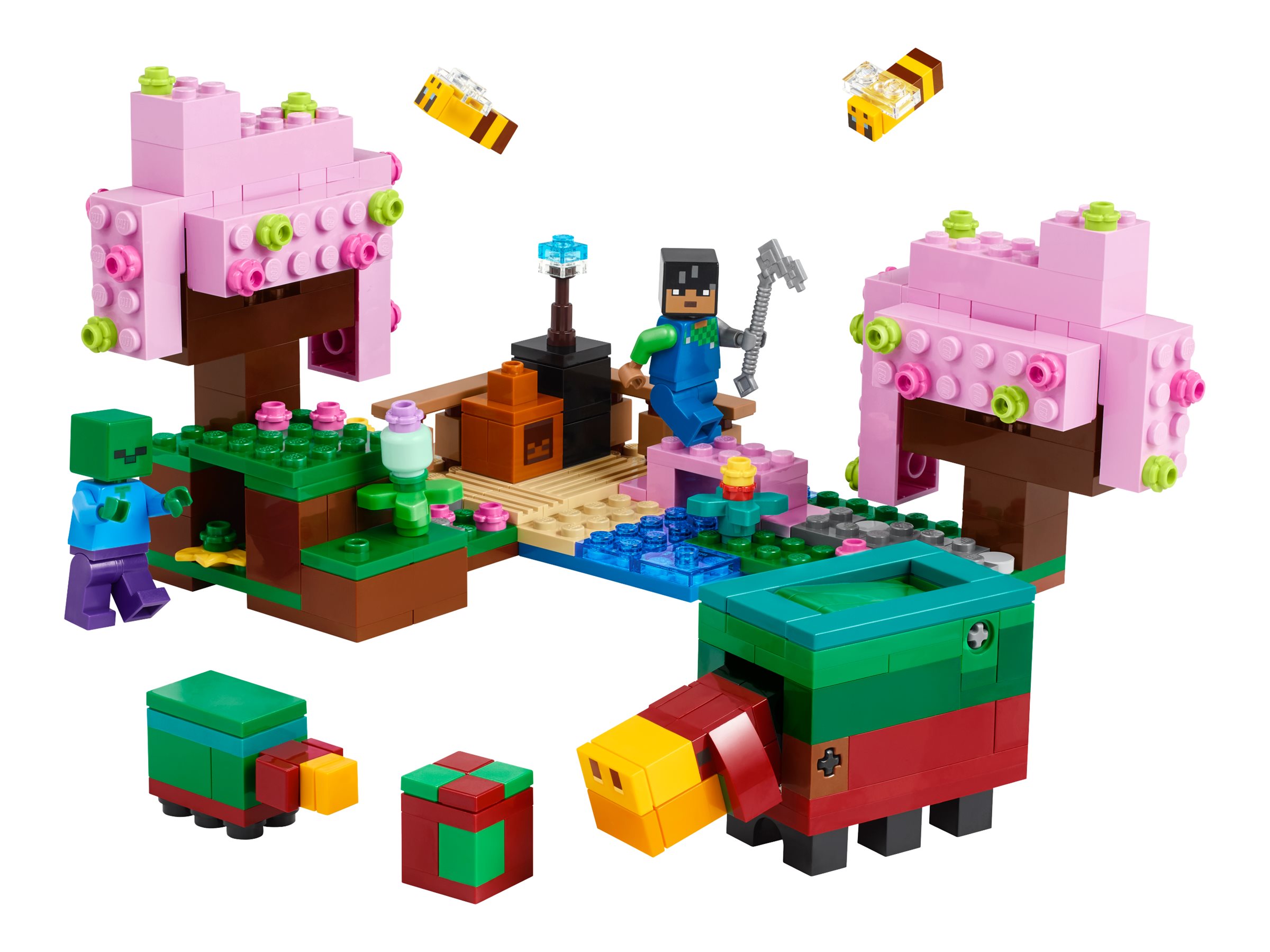 LEGO Minecraft - The Cherry Blossom Garden